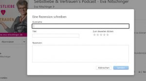 iTunes Bewertung Desktop